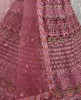 Designer Heavy Bridal Lehenga With Multi Thread Embroidery Work & Diamond work On Net